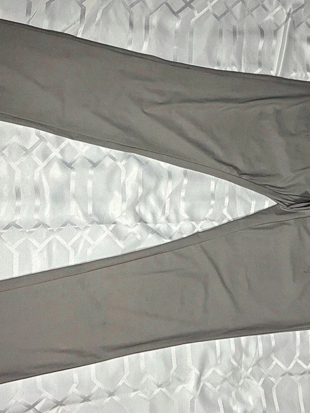 Peter Millar Crown Crafted Men Gray Performance Chino Pants 35x34 Casual Golf